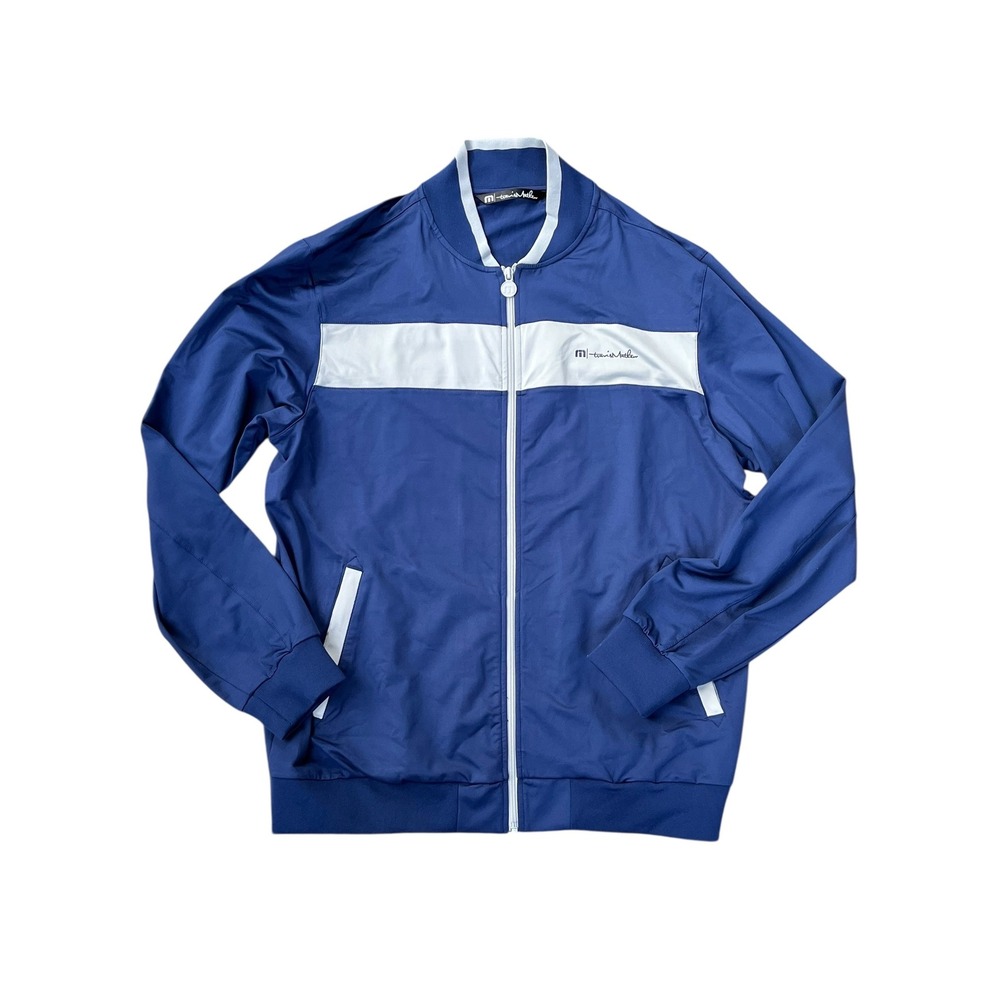 Travis Mathew Full Zip Track Performance Jacket Athleisure Casual, Size XL